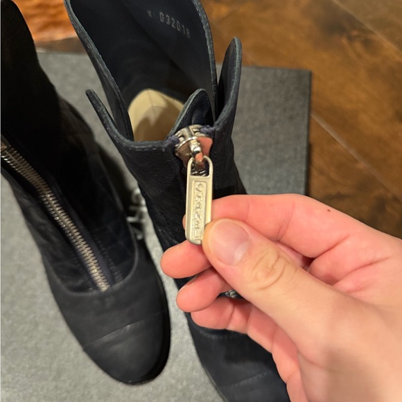 CHANEL Quilted Leather Boots - Picture 3 of 11